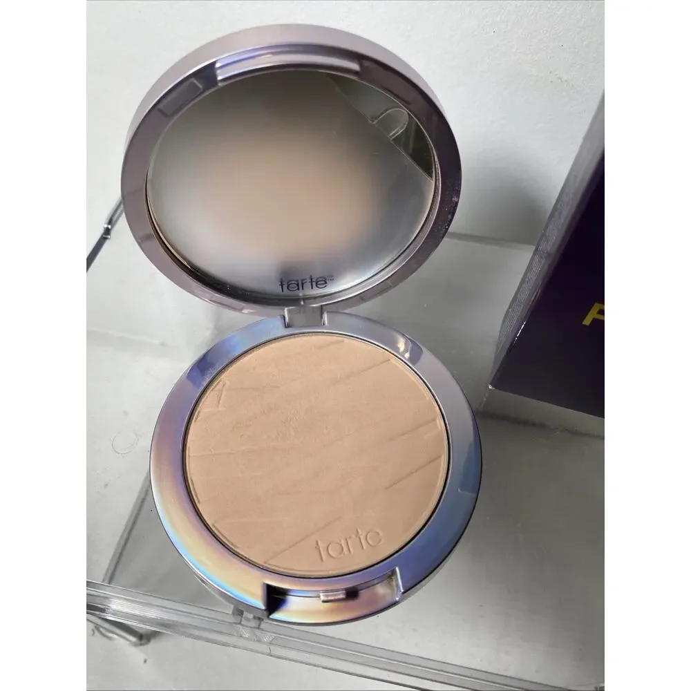 TARTE Shape Tape Powder Foundation 8.3 / 0.29 oz | 16B fair light Beige- Read